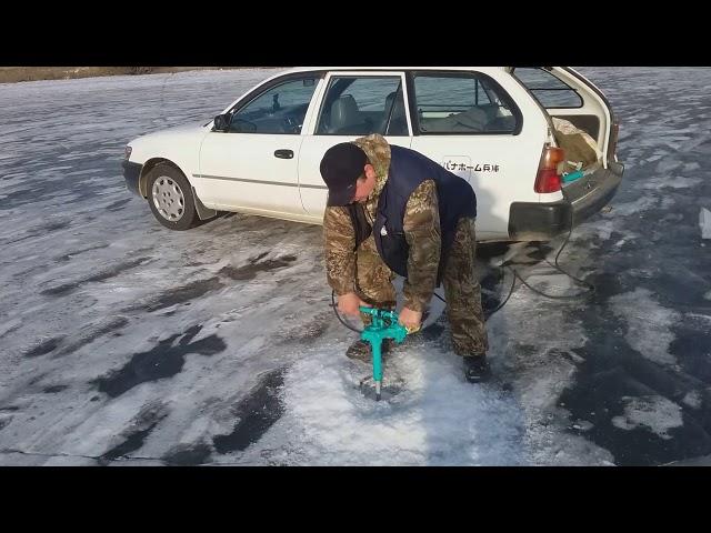 Уссурийский электроледобур.180шнек