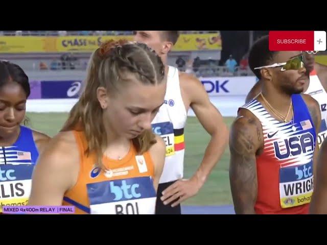 Mixed 4x400m Relay Final: USA Wins As Femke Bol Attempted Another Magic Finish, Ireland In Third