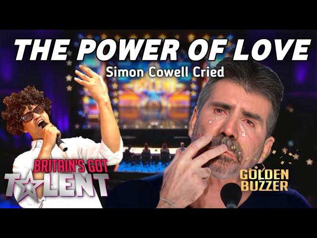 Simon Cowell Cried When The Heard Extraordinary Voice Singing The Power Of Love - Celine Dion On BGT