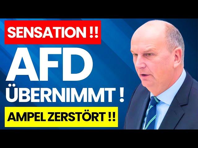 AFD KNALLHART AN DER SPITZE! AFD ÜBERNIMMT DIE KONTROLLE! VOLLER ERFOLG! KAMPFANSAGE AN AMPEL!