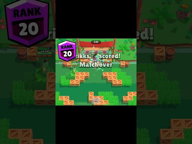 Trickshots at different ranks  #brawlstars #goviral #edit #supercell #capcut #rank #20 #35 #max