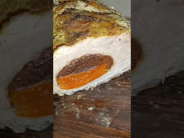 Як запекти м'ясо в духовці з курагою та чорносливом! Рецепт запеченого м'яса!