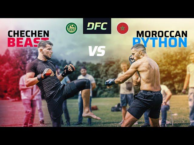 Moroccan STREETFIGHTER vs. Chechen BEAST | MMA Full Fight | DFC