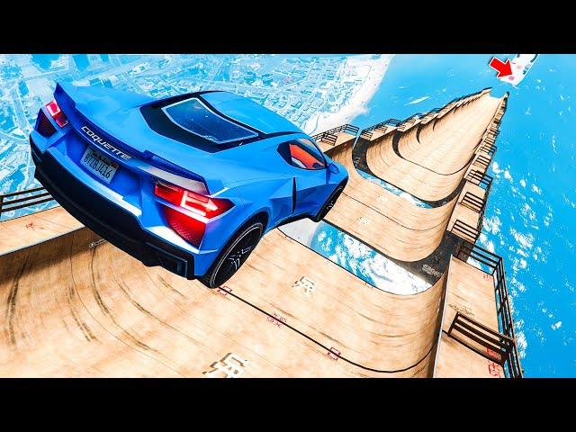 GTA 5 MEGA RAMP ▸ NO COPYRIGHT GAMEPLAY | 4K 60FPS | 469