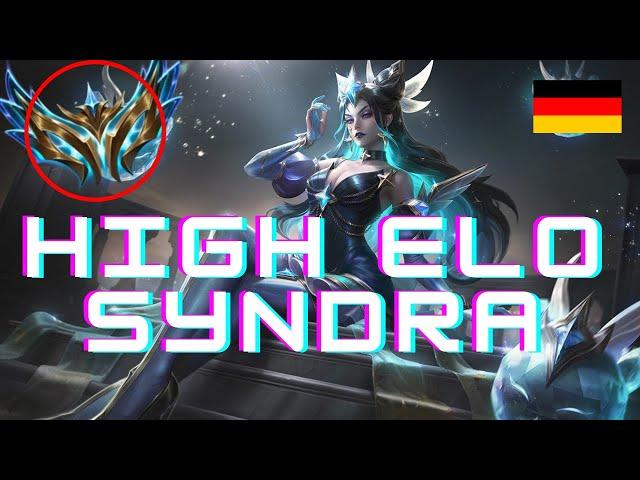 Syndra Guide german Challenger  Midlane High Elo Gameplay Analyse Tipps Runen 2022 Mini Rework S12