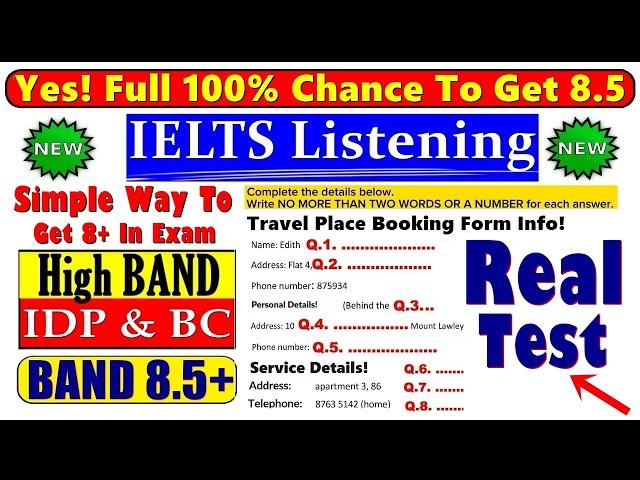 IELTS LISTENING PRACTICE TEST 2024 WITH ANSWERS | 14.11.2024