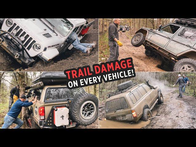 13 EPIC Overland Rigs vs. 1 ROUGH Trail – Mark Twain Glade Top Trail