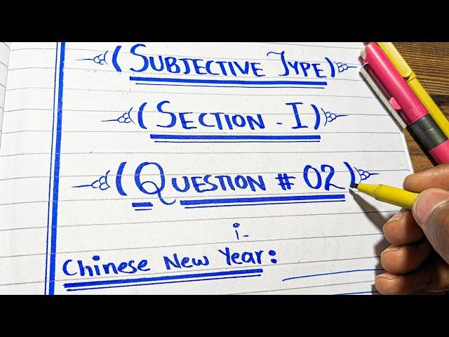 Best Paper Presentation for Board Exams | English Toppers Paper Presentation | Faizan Tanveer