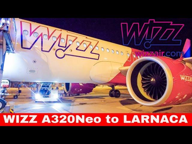 Wizz Air Airbus A320Neo, Flight Report, Athens to Larnaca Airport (2024)