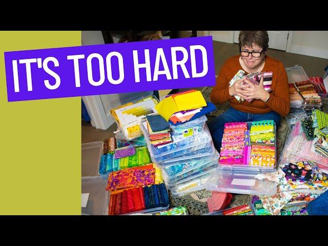 🪄WHY IS DECLUTTERING YOUR SEWING SPACE SO HARD??