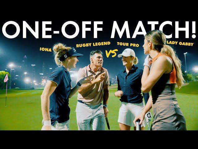 2 v 2 Night Golf Match in Dubai Got Out of Control...did not see this coming!