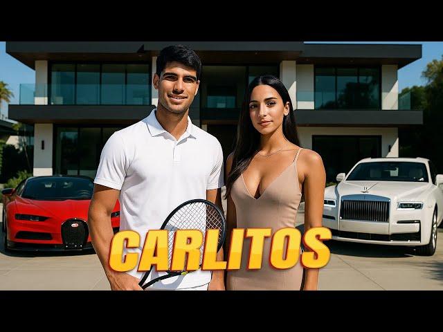 The Lifestyle of Carlos Alcaraz 2025  Wife, Family, House Tour, Cars, Net Worth