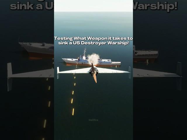 How many Kamikaze Drones can Overwhelm a US Destroyer? #dcs