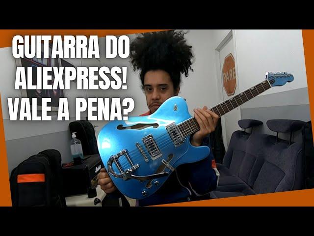 Telecaster Fender  Replica do aliexpress | já viu uma tele semi acústica?