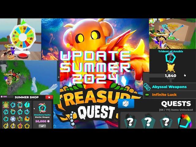 New Update Treasure Quest Summer 2024 new code || Roblox