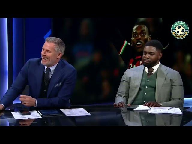 Jamie Carragher makes Micah Richards cry  with laughter