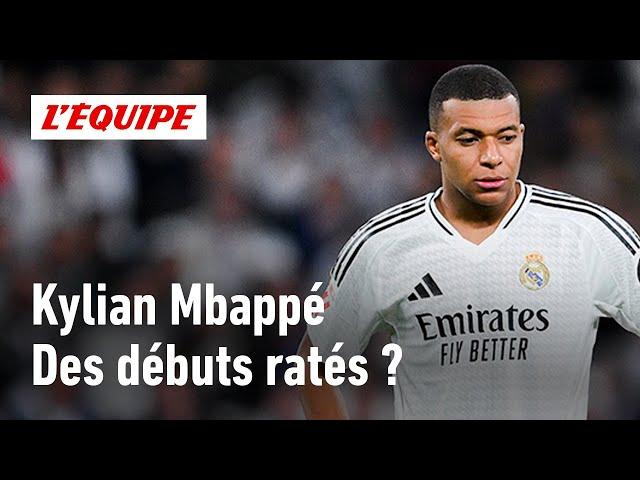 Kylian Mbappé a-t-il raté ses débuts avec le Real Madrid ?