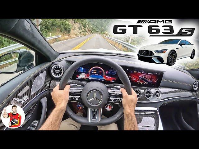 The 2023 Mercedes-AMG GT63 S Doesn’t Need Your Approval to Rock (POV Drive Review)