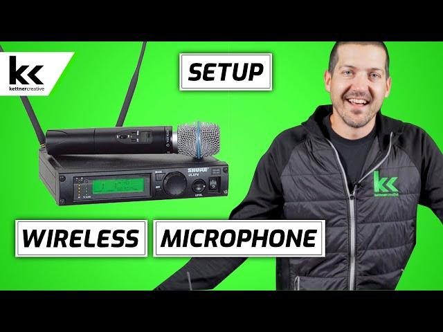 How To Setup A Wireless Microphone