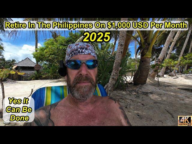 2025 RETIREMENT PLANNING IN THE PHILIPPINES ON $1,000 U.S.D. MONTHLY INCOME #retirement #philippines