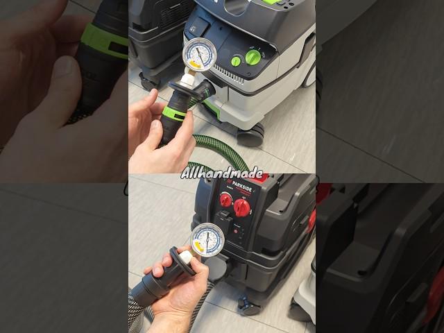 Festool CTL 26 E vs Parkside Performance #festool #vacuumcleaner