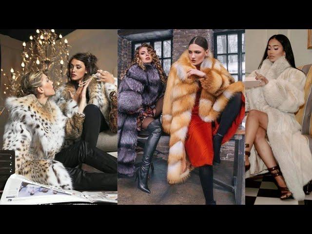 2024 Most Popular Flattering Collection Fur Coat for Girls#winter dress #furcoat #Gucci #hollywood