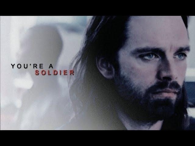  bucky barnes | you're a soldier now.