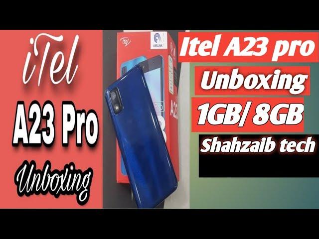 Itel A23 pro New unboxing | Amazing Unboxing ITEL A23 pro #unboxing #frpbypass  #samaung #youtube