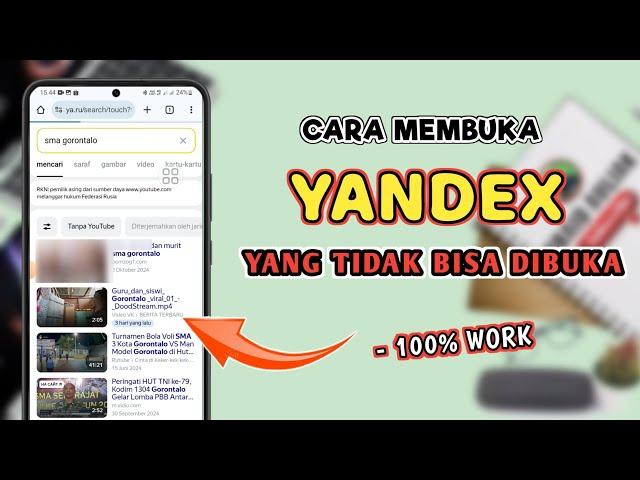 Cara Membuka Yandex Yang Tidak Bisa Dibuka Terbaru