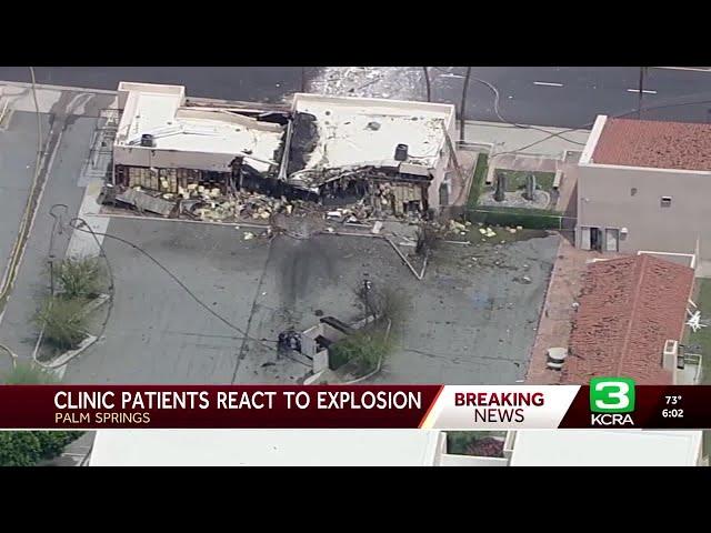 Patients react to Palm Springs fertility center explosion