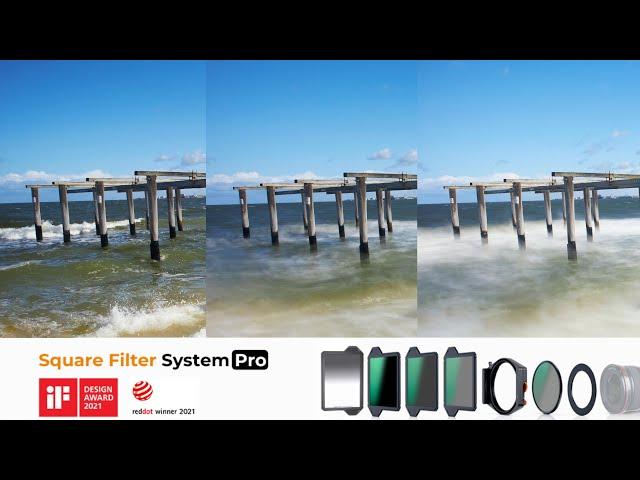 BEFORE & AFTER Filter Test | Long Exposure Seascape Photography with K&F Concept Pro Filter System