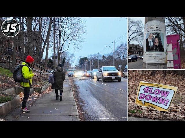 Walking an "Incredibly Dangerous" Toronto Street (Dec 2024)