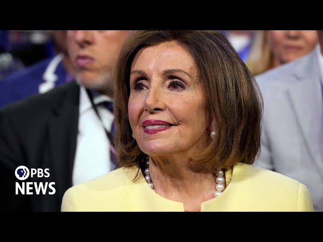 WATCH: Rep. Nancy Pelosi on why Harris can win and what's next for Biden