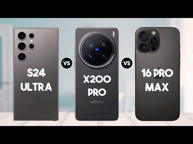 iPhone 16 Pro Max Vs Samsung Galaxy S24 Ultra Vs Vivo X200 Pro - Which One Should You Buy?