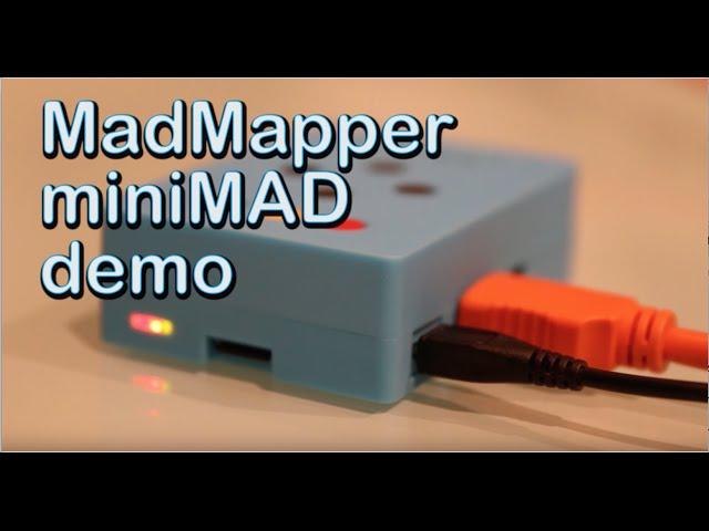 MadMapper MiniMAD Demo & Review