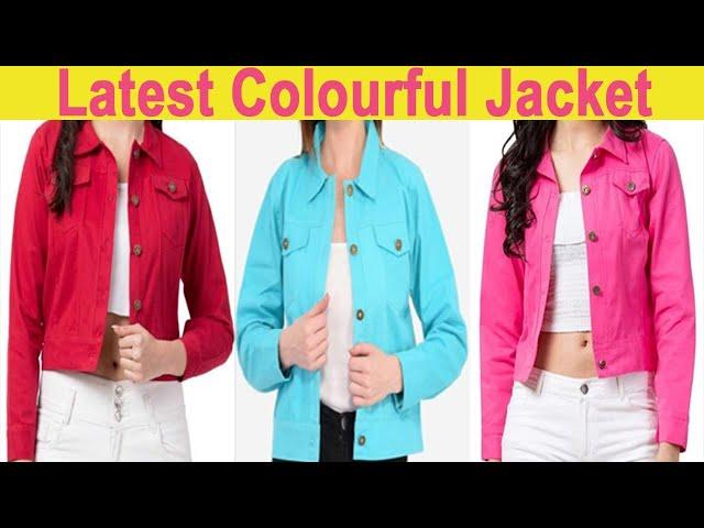 Women Colourful Fashion Jackets | Winterwear | Fashion Style Corner