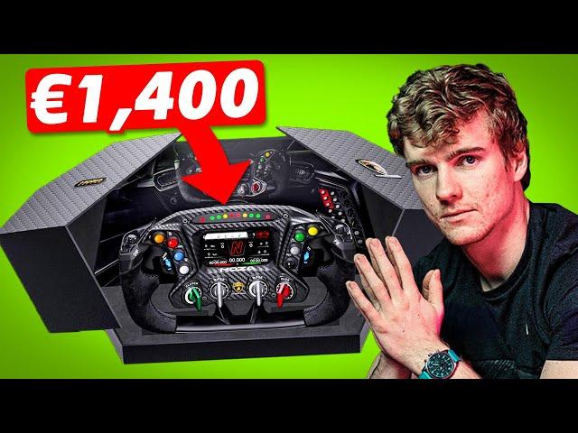 Is This The COOLEST Sim Wheel EVER? (MOZA Racing Lamborghini Essenza Unboxing + Review)