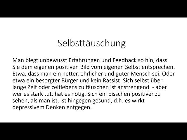 Selbst- , Selbstbewusstsein - Selbstmitgefühl