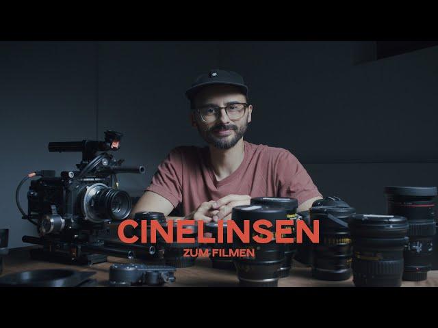 Cinselinsen zum Filmen (Unterschiede zu Fotolinsen)