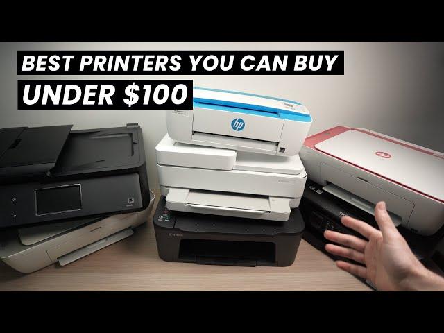 The Best Printers You Can Buy for Under $100