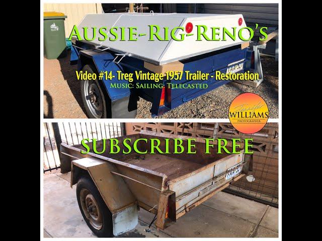 Trailer Restoration   Vintage 1957 Treg South Australia