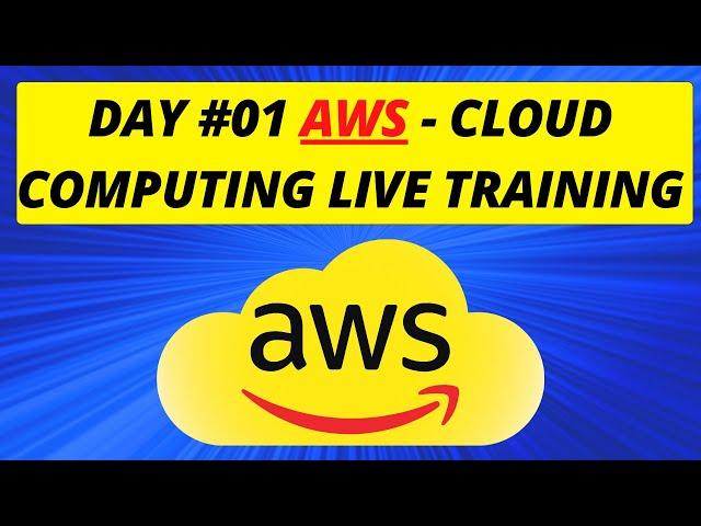 Day 1 Cloud Computing Introduction  AWS SAA Training by I MEDITA