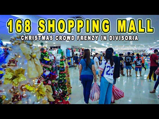 168 Shopping Mall December Tour | Holiday Crowds & Massive Bargains in Divisoria