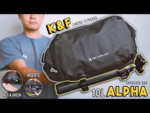 K&F Concept 10L Alpha Camera Sling Bag Review