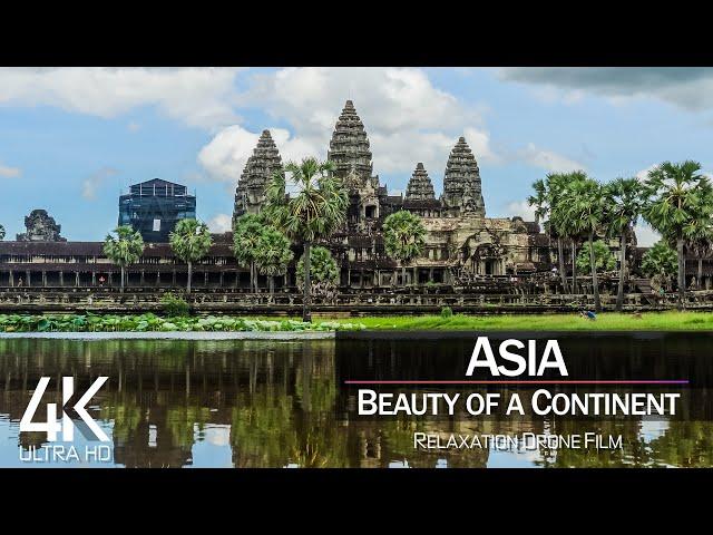 【4K】ASIA as you have never seen before 2021  15 COUNTRIES  Cinematic Aerial  Drone Film™