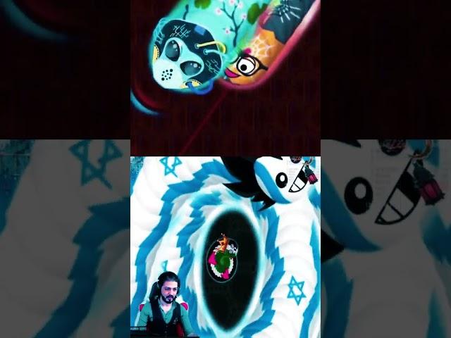 WORMATE.IO - The Best Hacked Headshots #wormate #wormateio #iogames #snakegames #SHORTS #shorts