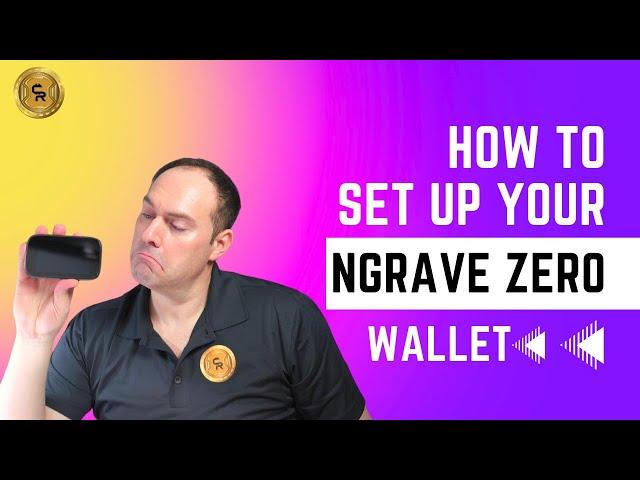 How to set up your Ngrave Zero wallet #ngravezero #bitcoin #ngrave #howto #crypto #cryptorenzi