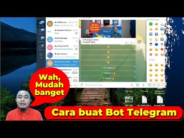 Cara Membuat Bot Telegram Untuk Kelola Channel dan Group