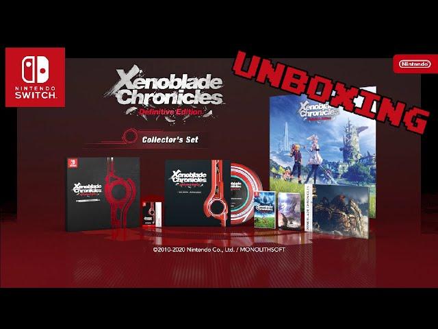 Xenoblade Chronicles Definitive Edition Collectors Set (UK) UNBOXING