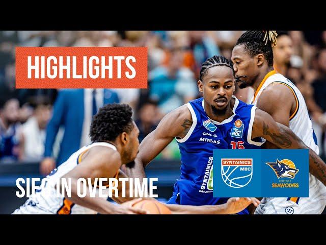 Sieg in Overtime! SYNTAINICS MBC-ROSTOCK SEAWOLVES - BBL Highlights